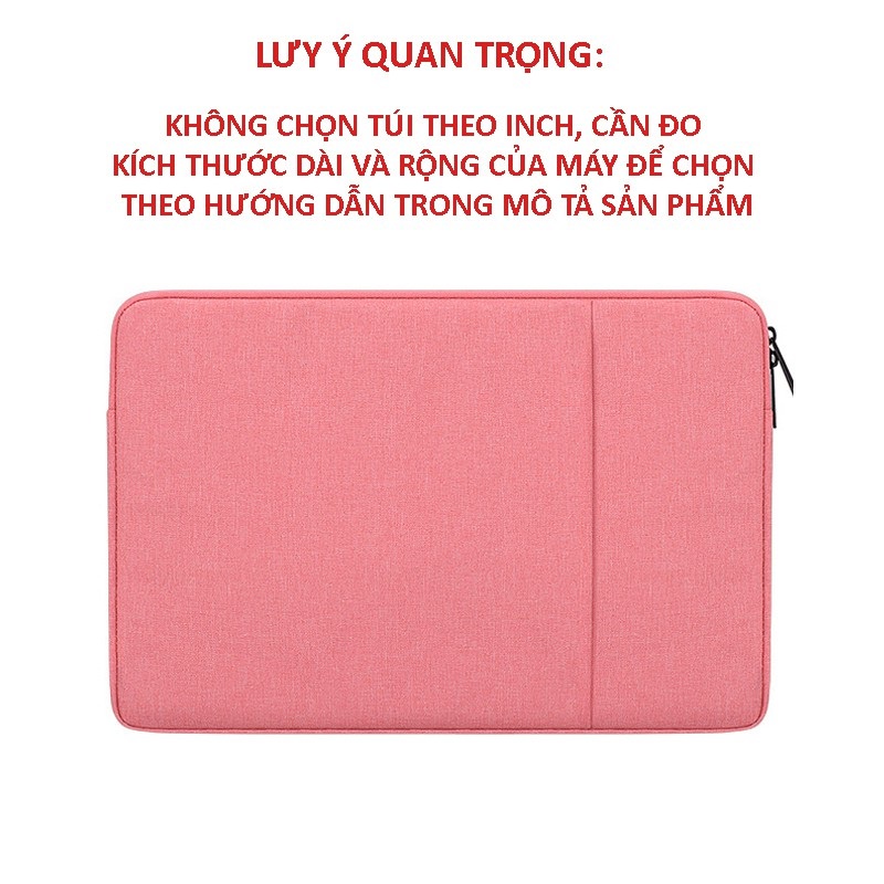 Túi Chống Sốc Cho Laptop Macbook Ultrabook Cao Cấp Kích thước 13.3 Inch, 14 Inch, 15 Inch, 15.6 Inch, 16 Inch - 2 ngăn