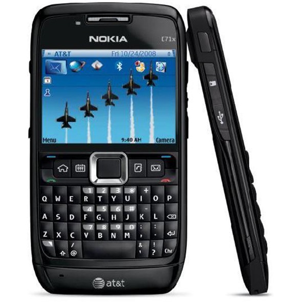 Điện thoại cổ NOKIA E71 có pin và sạc giá rẻ bảo hành 12 tháng