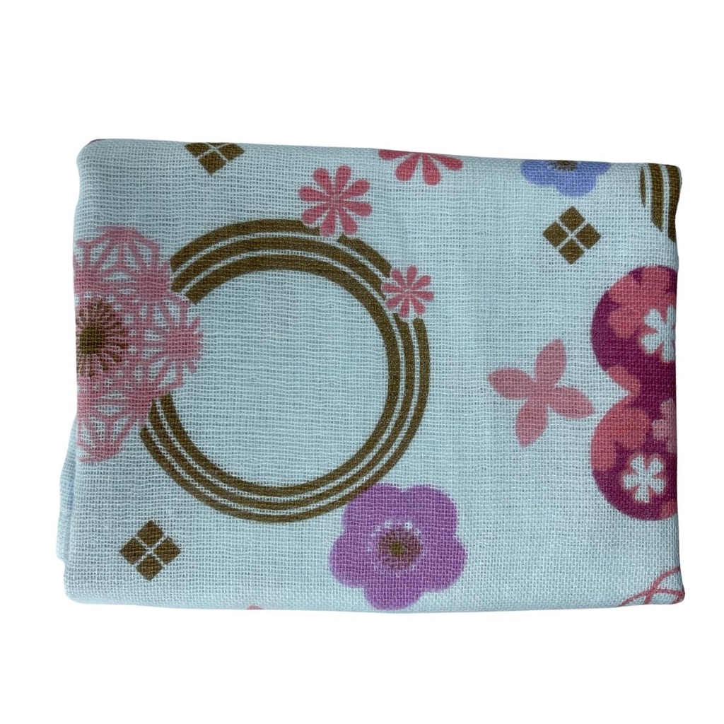 Khăn tắm cho bé Dolhome in hình 34x80cm cotton xô mềm mịn, thấm hút nước, không phai màu,không kích ứng da