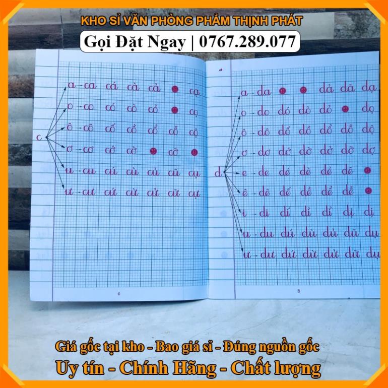 💥Kho sỉ vpp gi.á gốc,sẵn hàng 💥 TẬP ĐÁNH VẦN TIẾNG VIỆT  THEO CHƯƠNG TRÌNH MỚI