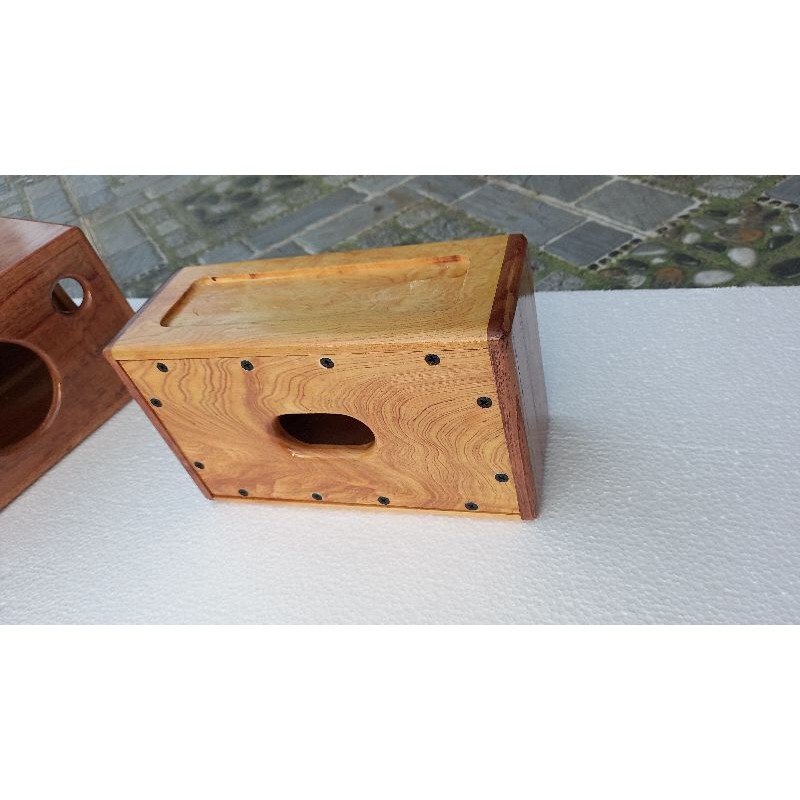 Box loa mini gỗ pơmu