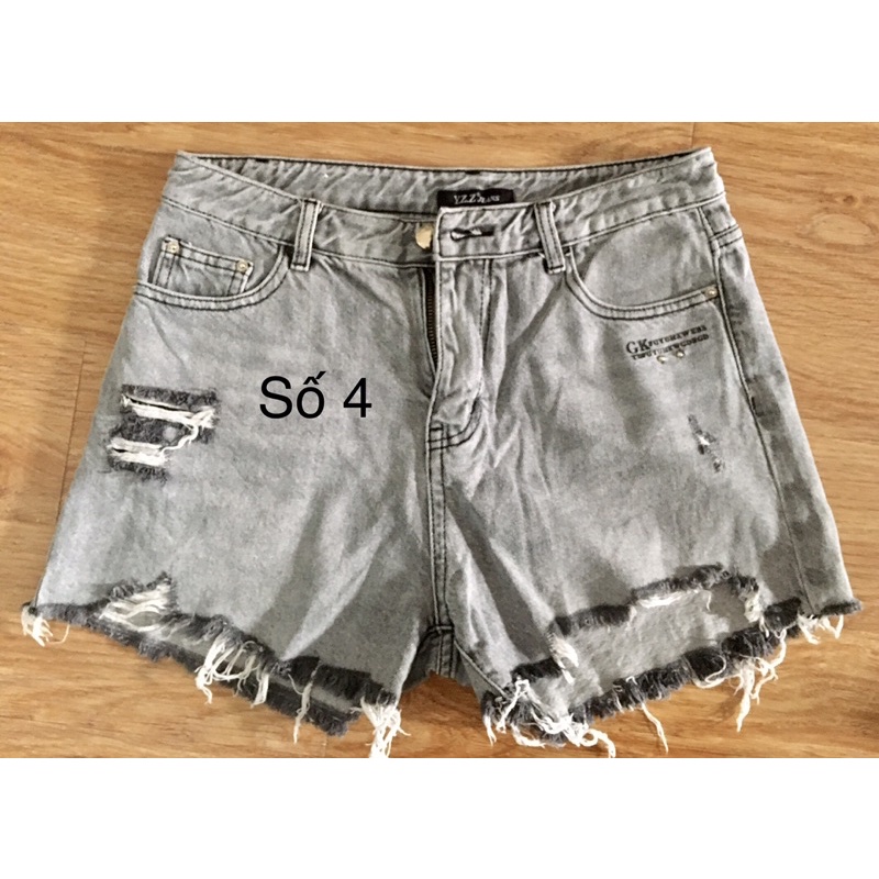 Quần short jean
