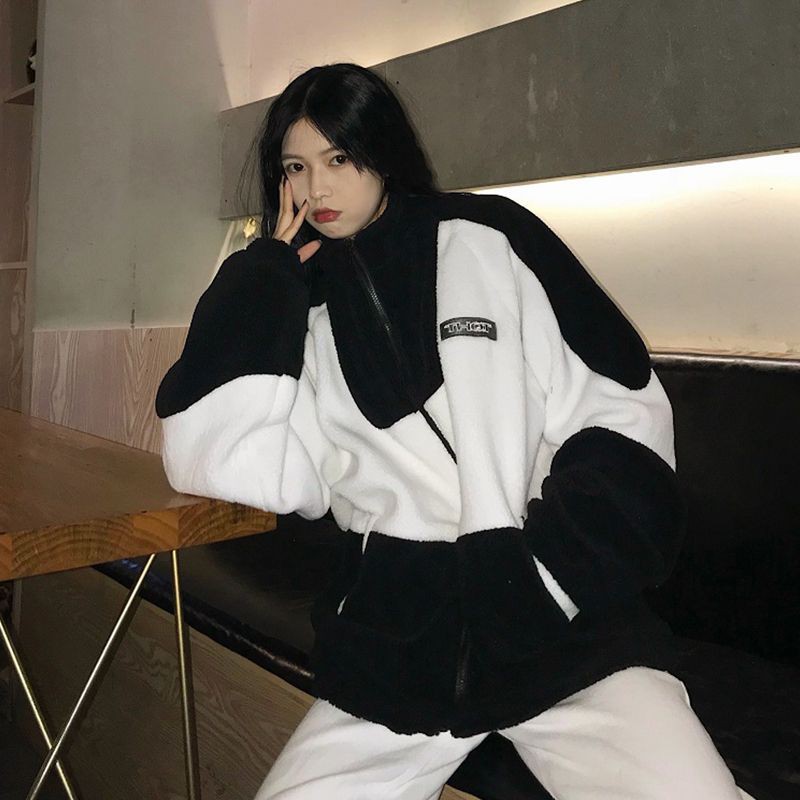 (order) ÁO KHOÁC LÔNG CỪU PHỐI MÀU ULZZANG KÈM HÌNH THẬT | BigBuy360 - bigbuy360.vn