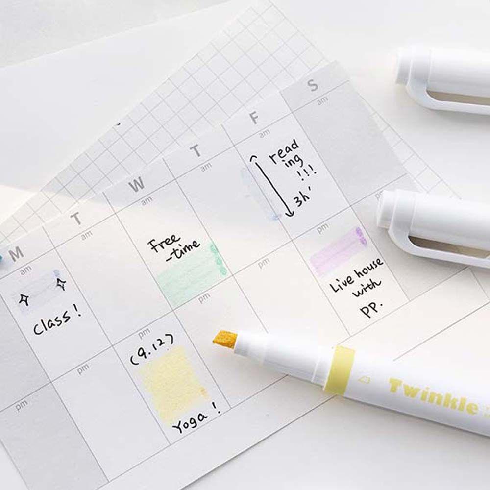 PEWANY Bút Mực Nhiều Màu Sắc Dùng Để Viết / Ghi Chú