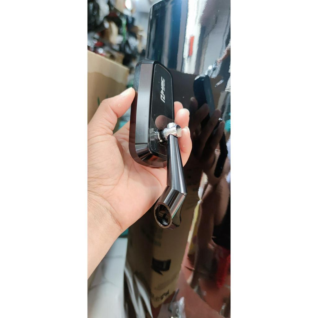 Gương H2C Kính Trắng Xịn Chân Ngắn Gắn Xe Máy Các Dòng Xe Ga Đời Mới SH - ARB -VISION