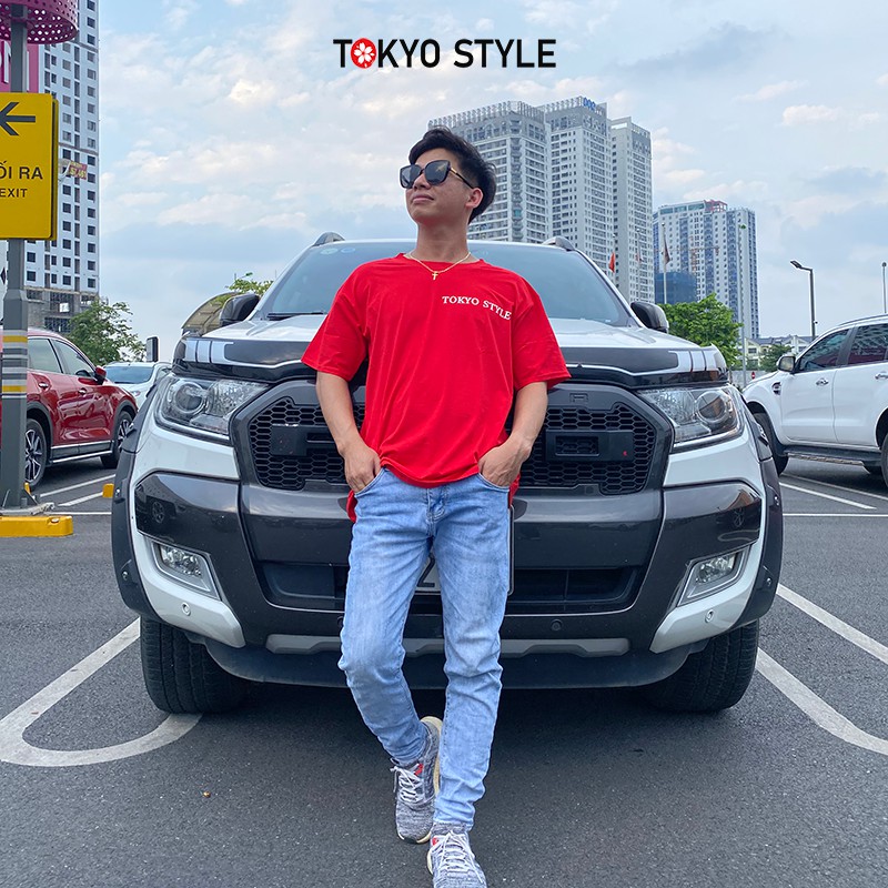 Áo Phông Unisex Nam Nữ Chất Việt AP013 Phong Cách Tokyo Style Tay Lỡ Form  Rộng