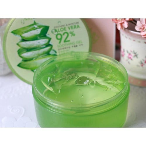 Gel Lô hội Dưỡng Da đa năng NATURE REPUBLIC Soothing Moisture Aloe Vera 92% Soothing Gel Nha Đam Hàn Quốc 300ml.