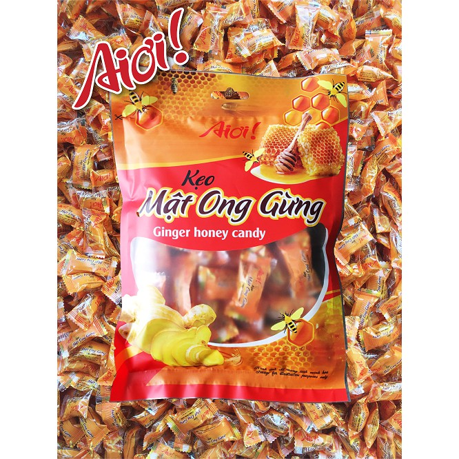 [Combo 5 gói] Kẹo Mật Ong Gừng 138gr