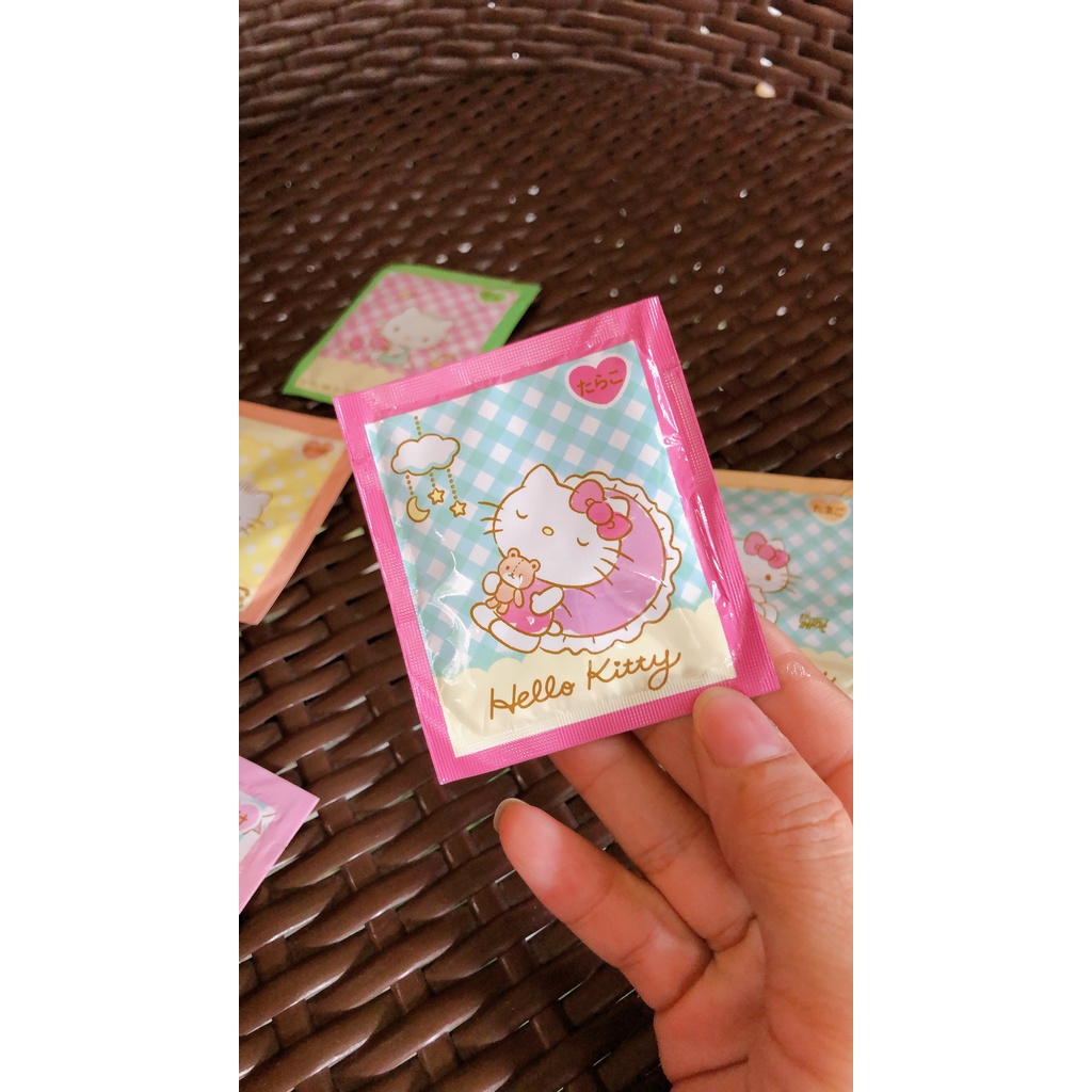 Gia Vị Rắc Cơm Thập Cẩm Hello Kitty Nhật (20 Gói 5 Vị) [DATE T7/2022]