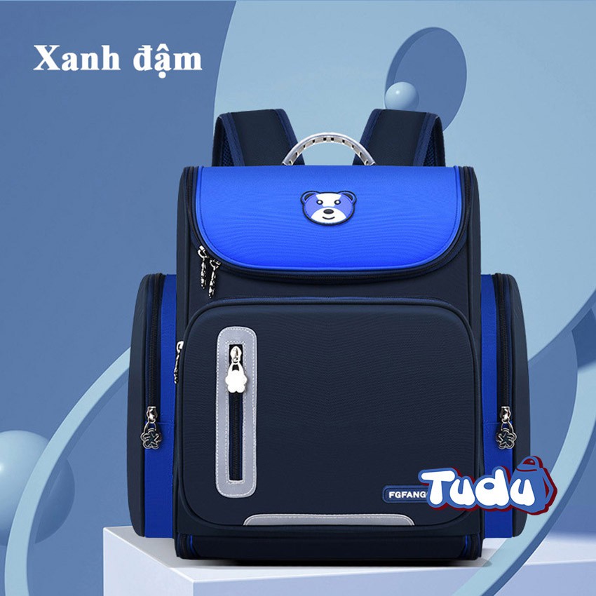 Xả kho mẫu cũ Balo Đi Học Tudu, Ba Lô Trẻ Em Học Sinh Tiểu Học, Mẫu Nâng Cấp Phi Thuyền Dung Tích Lớn CN181