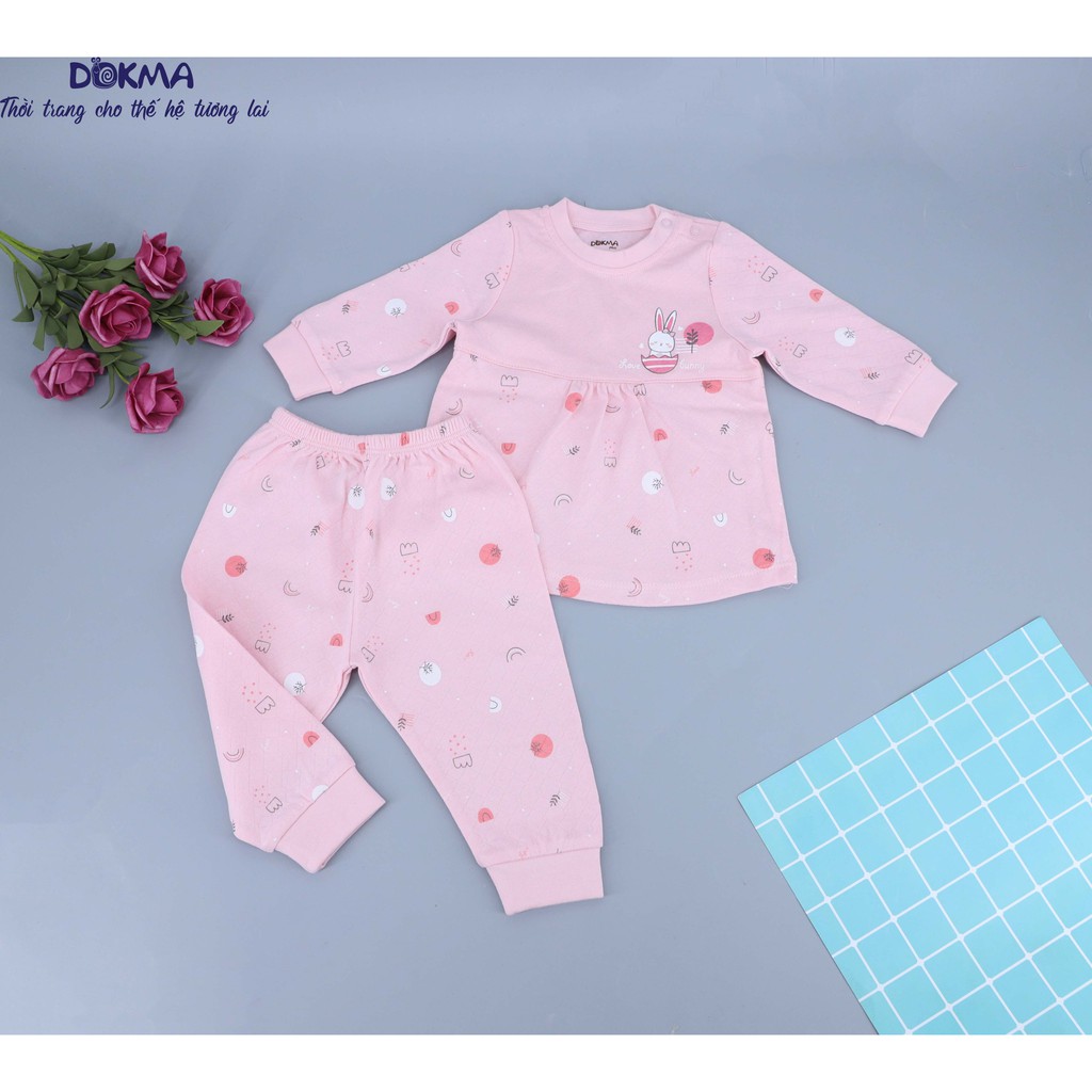 DB569 Bộ quần áo cài vai Dokma (6-18m)