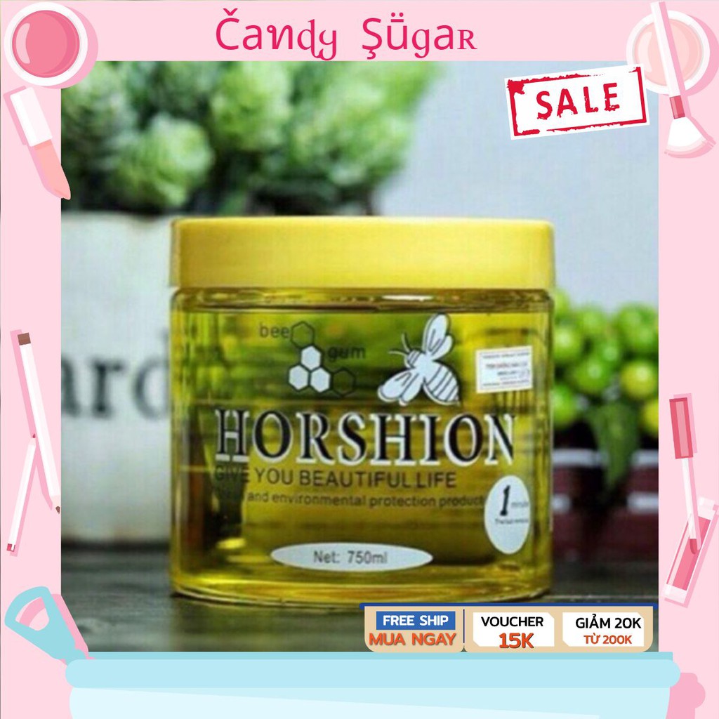 Wax lông lạnh mật ong kèm giấy HORSHION