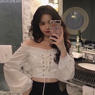 Hana Top ( Áo croptop đan dây )