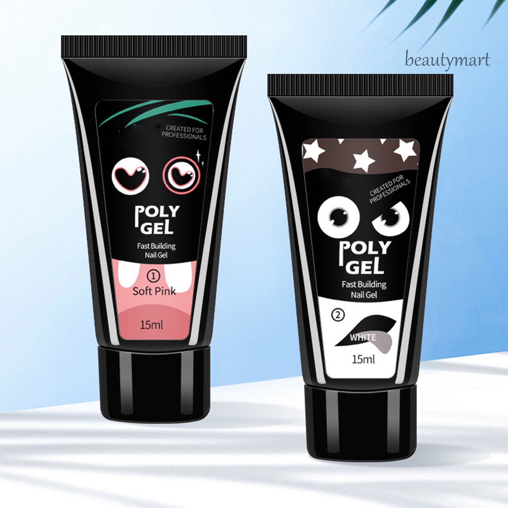 [Hàng mới về] Keo đắp móng tay 15ml không đau lâu trôi an toàn sử dụng tiện lợi