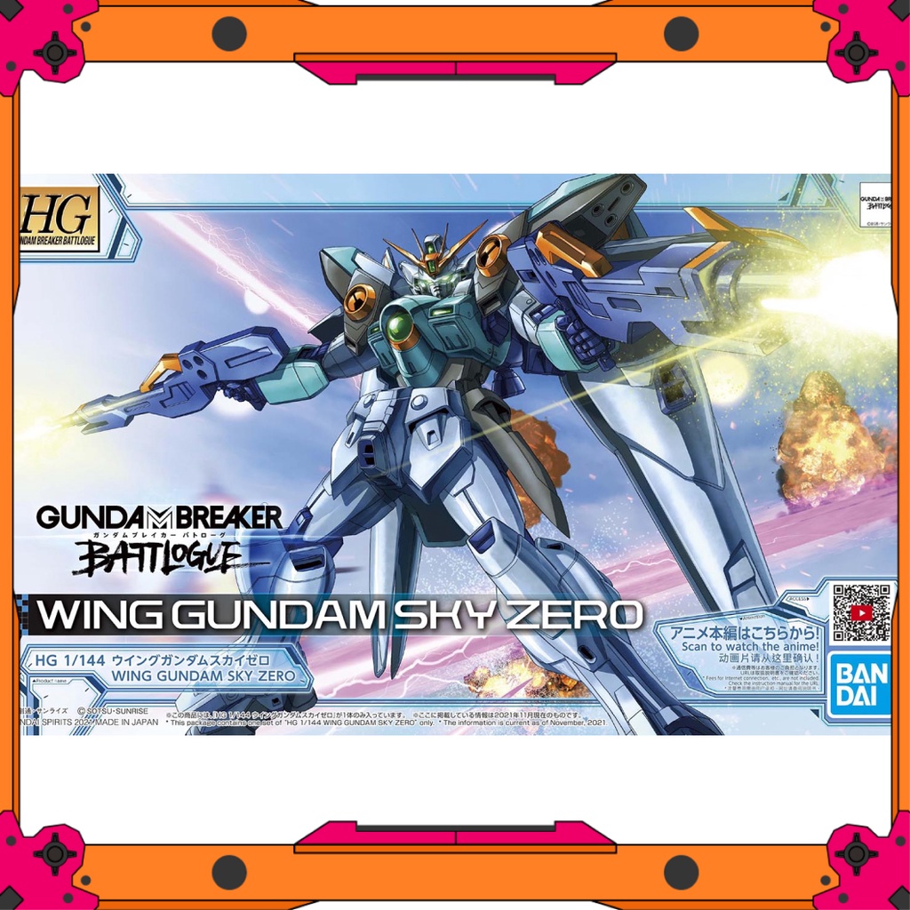 Mô Hình Gundam HG BB Wing Gundam Sky Zero (P-Bandai)