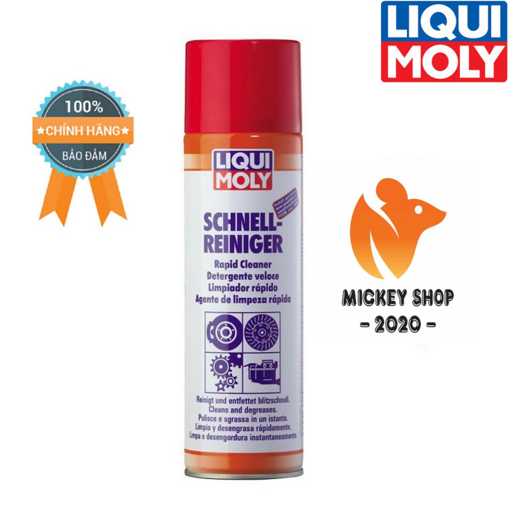 [COMBO HOT] Tẩy Rửa Sên Thắng + Dung Dịch Dưỡng Sên Cao Cấp Liqui Moly - CHÍNH HÃNG