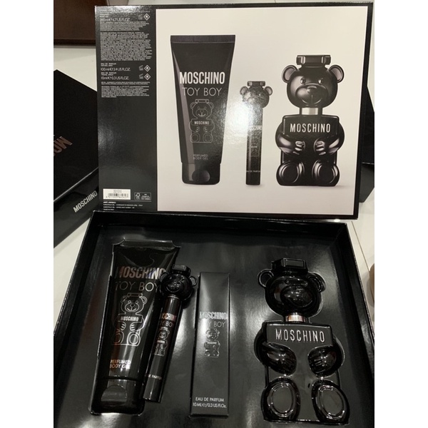 Bộ Set Nước hoa Moschino Toy Boy EDP (gồm 3 món như hình) | BigBuy360 - bigbuy360.vn