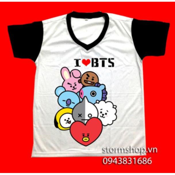 SALE- Áo thun BT21 storm shop - giá tốt nhất