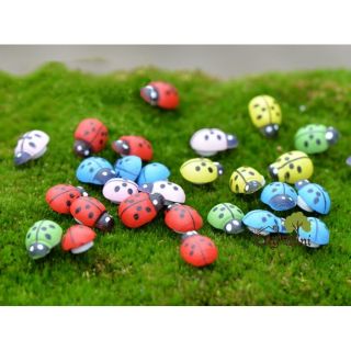 5 Con Bọ Ngũ Sắc Trang Trí Slime , Tiểu Cảnh