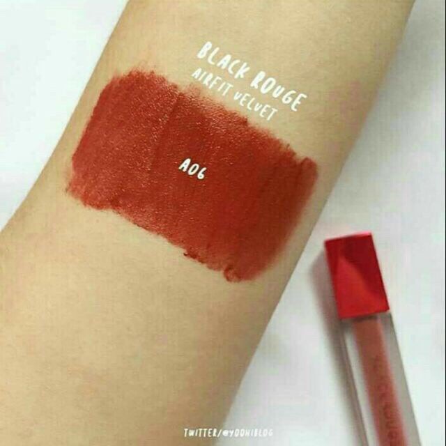 ⚡️𝐅𝐑𝐄𝐄 𝐒𝐇𝐈𝐏⚡️ Son Kem Lì Black Rouge Air Fit Velvet Tint | BigBuy360 - bigbuy360.vn