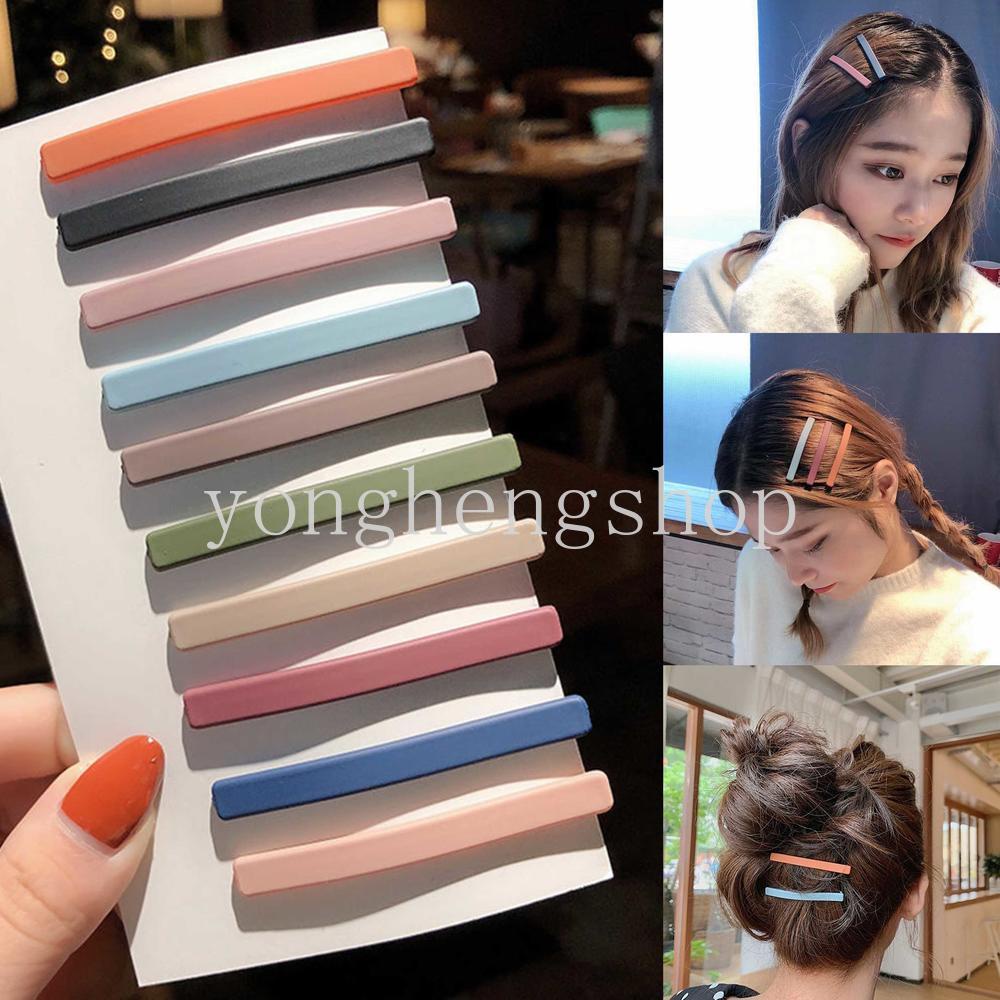 Kẹp TóC MàU KẹO Đơn GiảN ThờI Trang Cho Nữ