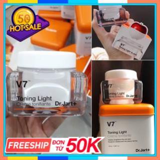 🎁MIỄN PHÍ SHIP🎁 Kem Dưỡng Trắng Da V7 Toning Light 50ml phục hồi da, hỗ trợ trị thâm nám