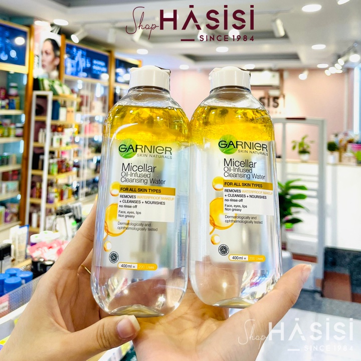 Nước Tẩy Trang GARNIER(CTY) - Micellar Oil-Infused Cleansing Water 400ml