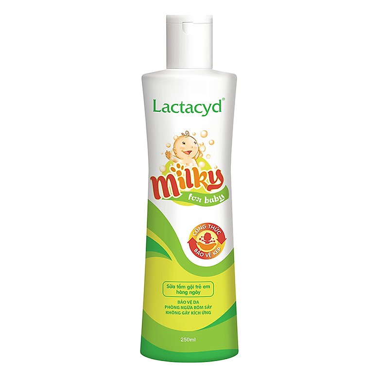 Sữa Tắm gội cho bé Lactacyd Milk 250ml