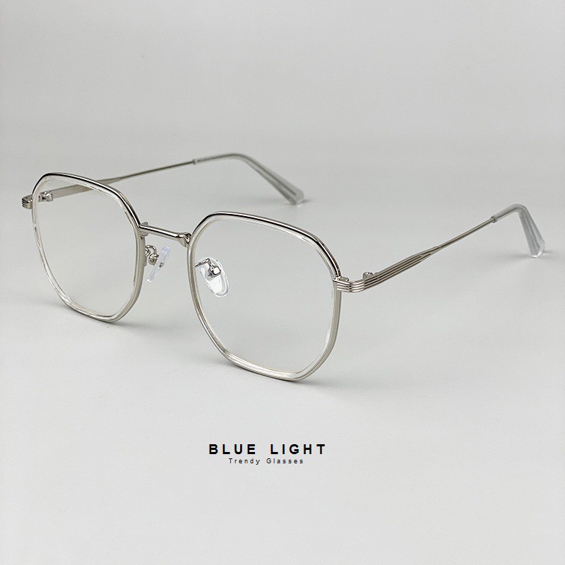 Kính Giả Cận Chống Ánh Sáng Xanh, Gọng Kính Cận Nam Nữ Mắt Vuông Siêu Nhẹ Không Độ Hàn Quốc - BLUE LIGHT SHOP | BigBuy360 - bigbuy360.vn