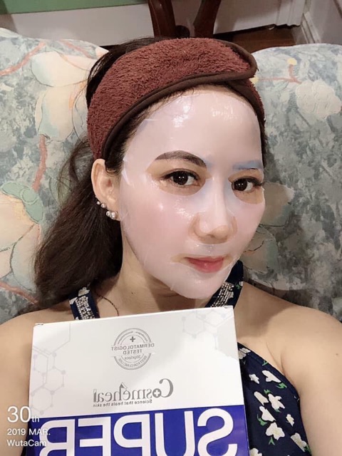 MẶT NẠ SUPERSHINE SIÊU CĂNG BÓNG - CẤP NƯỚC - TRẮNG DA- SAU LĂN KIM [ TÁCH LẺ 1 MASK ]