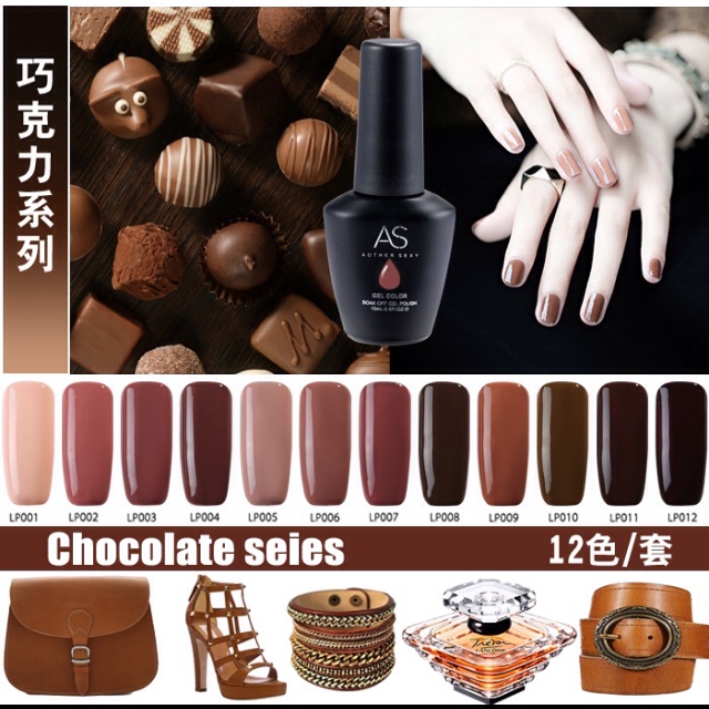 [Mã COSBEST27 giảm 10% đơn 250K] Sơn Gel nâu chocolate , cofee | BigBuy360 - bigbuy360.vn