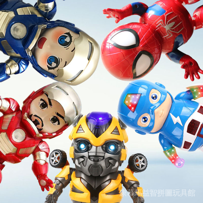 Mô Hình Đồ Chơi Robot Iron Man Nhảy Múa Độc Đáo