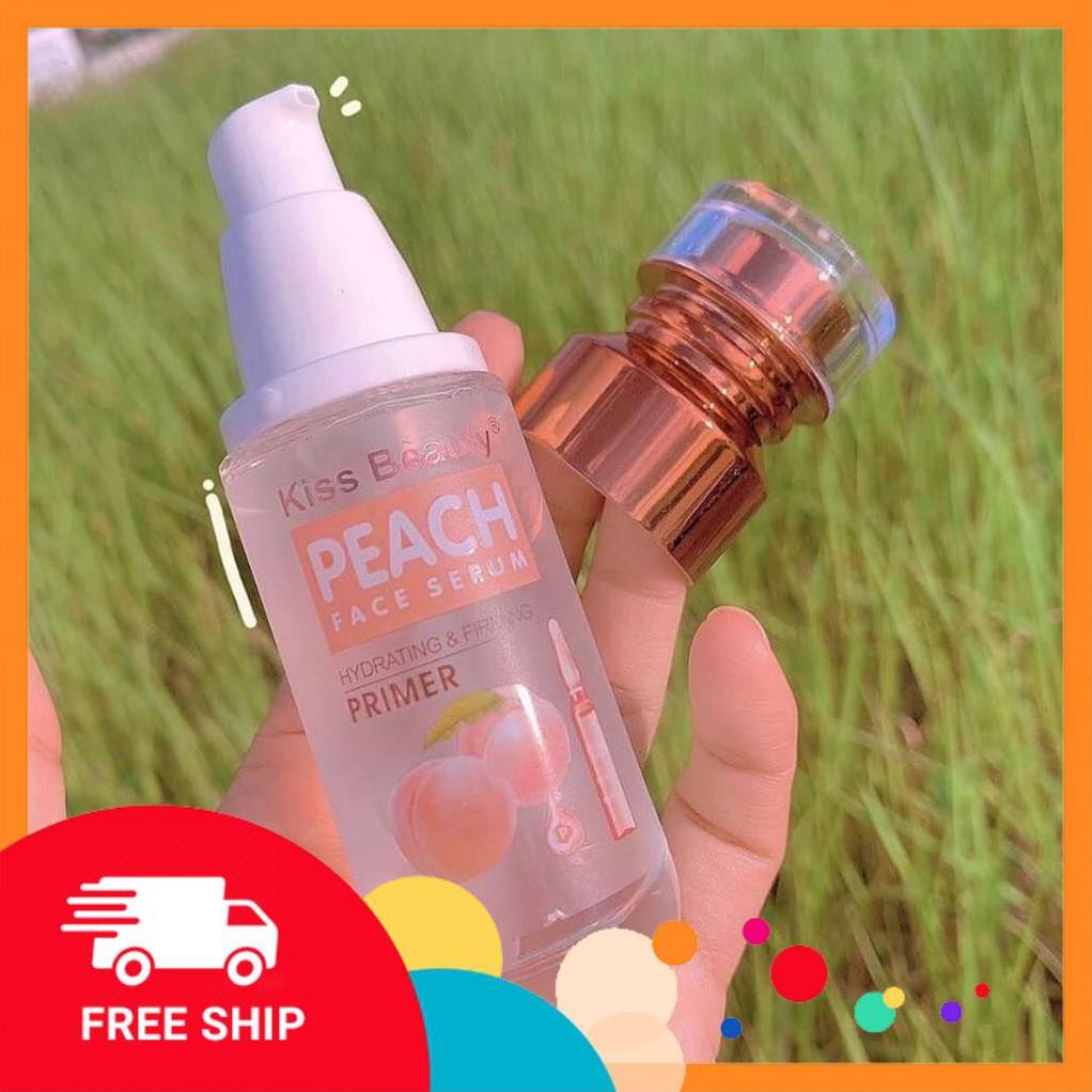 [FreeShip]  Kem lót dưỡng ẩm làm săn chắc tạo độ bóng Peach kissbeauty