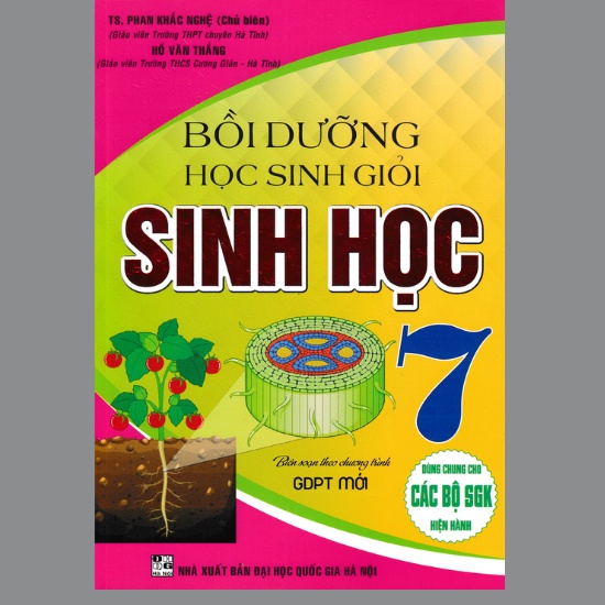 Sách - Bồi Dưỡng Học Sinh Giỏi Sinh Học 7 (Biên Soạn Theo Chương Trình GDPT Mới)