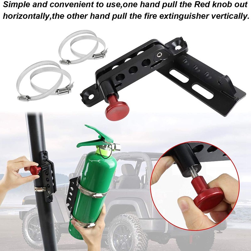 Giá Đỡ Bình Chữa Cháy Chất Lượng Cao Cho Xe Jeep Wrangler Polaris Ranger