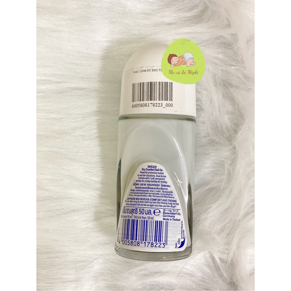 Lăn ngăn Mùi NIVEA 50ml Dành Cho Nữ