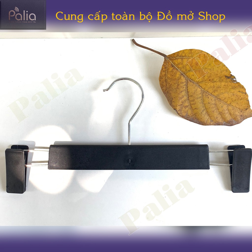 Kẹp quần nhựa đen cao cấp dùng để kẹp chân váy,quần dùng cho shop quần áo thời trang,gia đinh