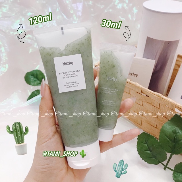 TẨY TẾ BÀO CHẾT XƯƠNG RỒNG HUXLEY SCRUB MASK SWEET THERAPY | BigBuy360 - bigbuy360.vn