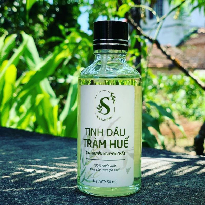 ❤TINH DẦU TRÀM SAM NATURAL - Tinh dầu tràm Huế 100% nguyên chất hỗ trợ cảm cúm, cảm lạnh, côn trùng cắn❤