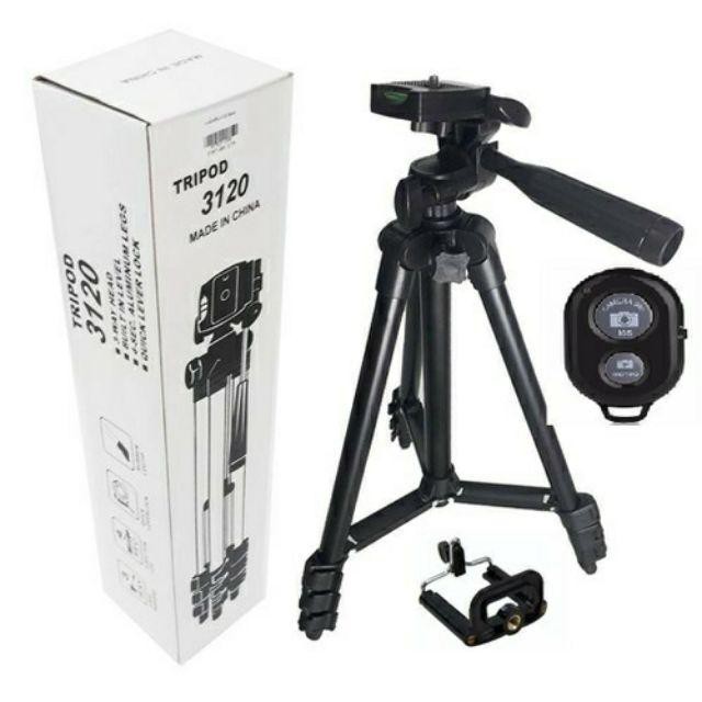 Gậy 3 Chân Tripod Mini  3120 Kéo Dài Được Và Giá Đỡ Điện Thoại, học online , livetream.đi du lịch | WebRaoVat - webraovat.net.vn