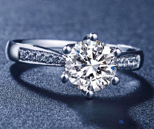 NHẪN NỮ BẠC TA - NHẪN NỮ MẶT ĐÍNH ĐÁ CAO CẤP