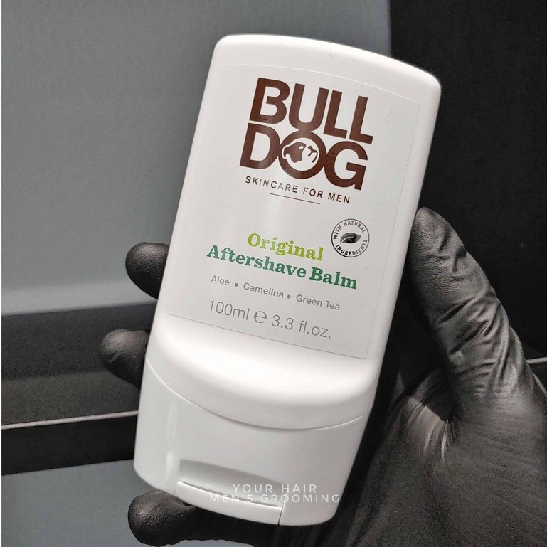 Kem dưỡng râu & da sau cạo cho da thường và nhạy cảm Bulldog Aftershave Balm - 100ml | Original Sensitive