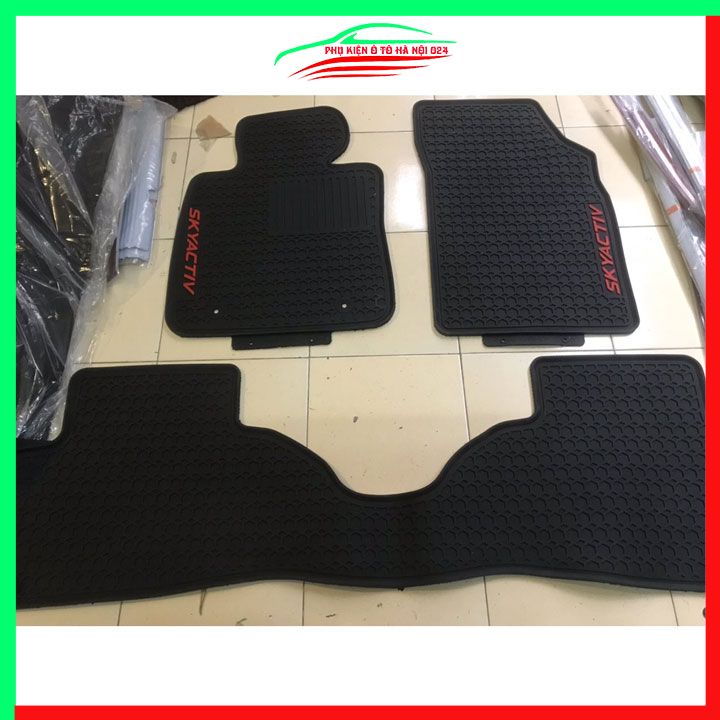 Thảm lót sàn cao su cho xe Mazda CX3 CX-3 2020-2023 chuẩn theo xe chịu lực tốt