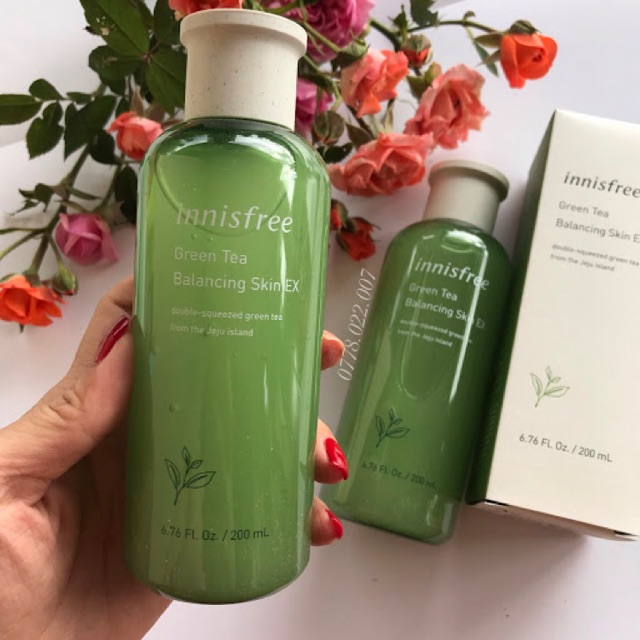 Nước Hoa Hồng Innisfree Green Tea Balancing Skin EX