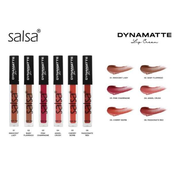 (hàng Mới Về) Son Kem Lì Trang Điểm Môi Gpj - Salsa Dyna | BigBuy360 - bigbuy360.vn