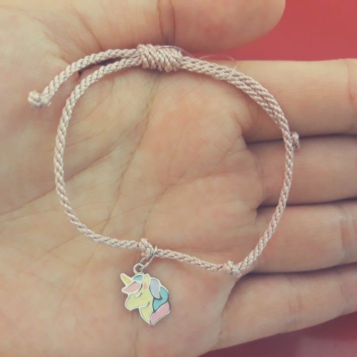 Vòng tay Sokolov hình Unicorn bạc tráng men 94050749