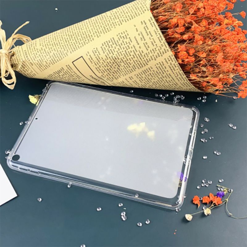 Ốp Lưng Ipad 1 , 2 , 3 Mini 4 Mini 5 2015 2019 TPU Silicon Mặt Lưng Nhám Viền trong suốt