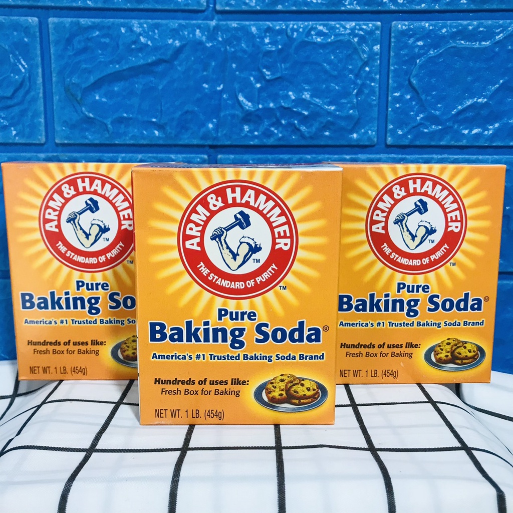 Baking soda trắng răng 454g - backing soda làm bánh chính hãng - banking soda tẩy rửa Olin House