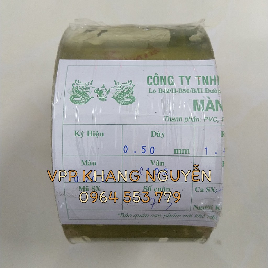 NHỰA ÉP DẼO CUỘN KHỔ 8.3CM DÀI 30M DÀY 5ZEM