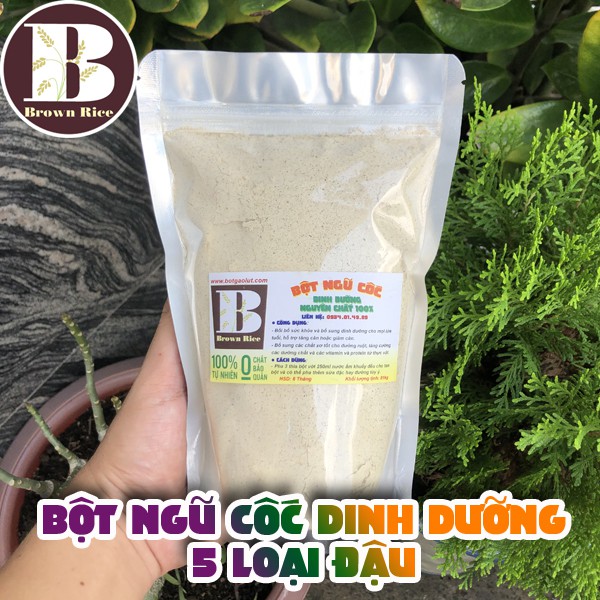 Bột ngũ cốc 5 loại đậu 500gr